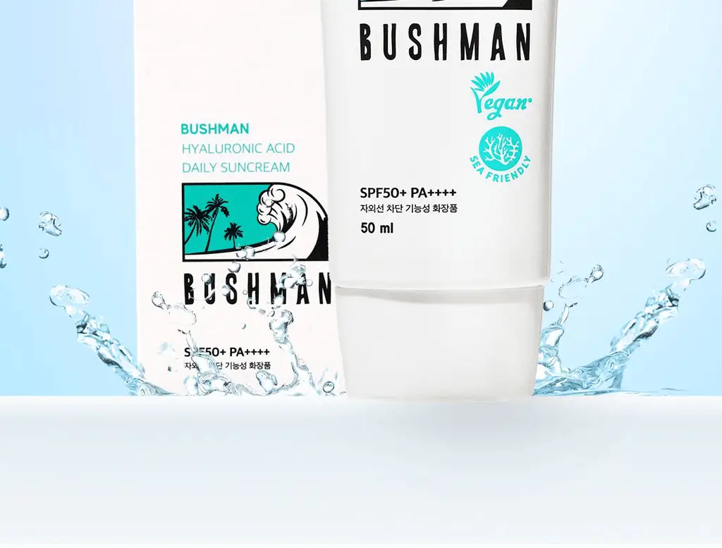 [씨프렌들리] 부쉬맨 히알루론산 데일리 선크림 50ml 기획 (+ 20ml) 상세페이지 4